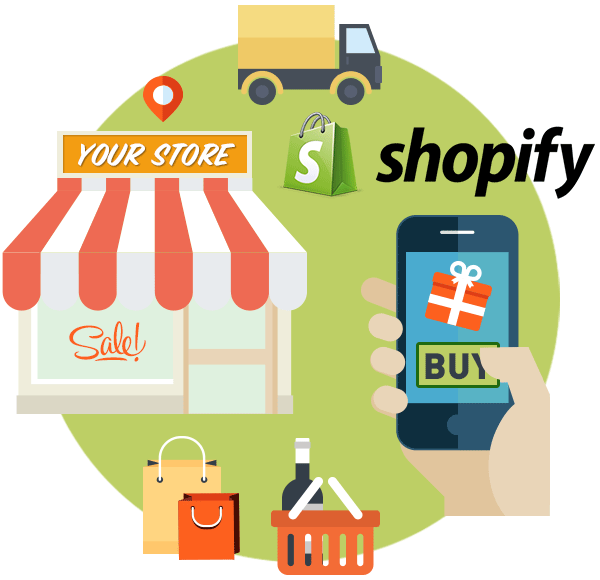 Shopify store