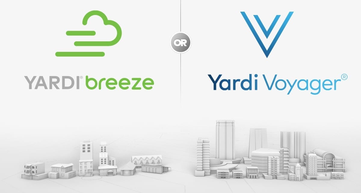 Yardi breeze or Voyager